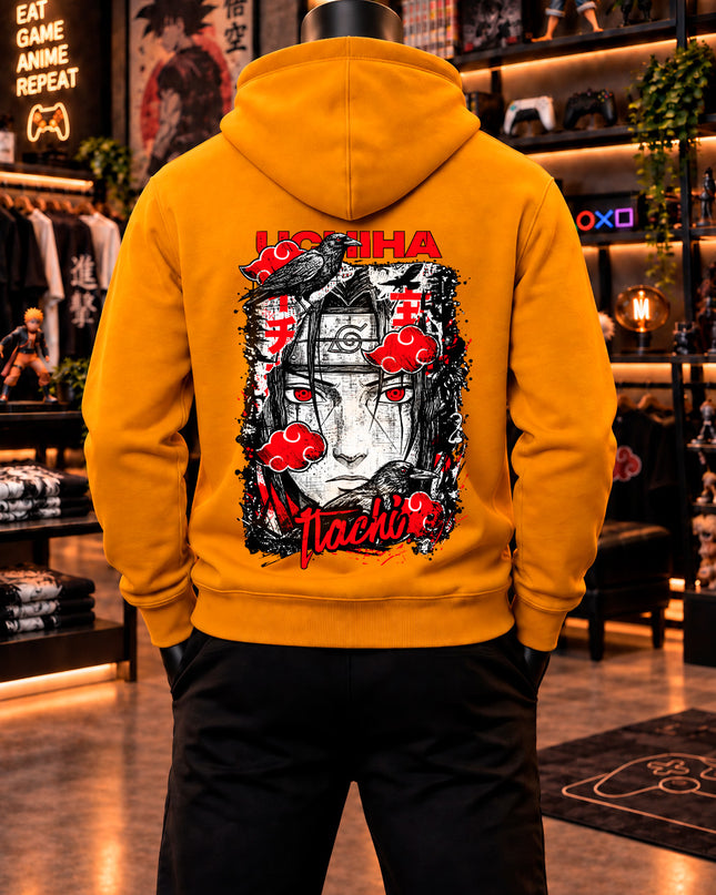 Moletom Itachi Uchiha – Corvos da Akatsuki | Naruto | Tribo Nerd