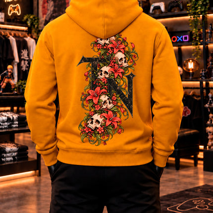 Moletom Reborn Skull – Caveiras & Flores