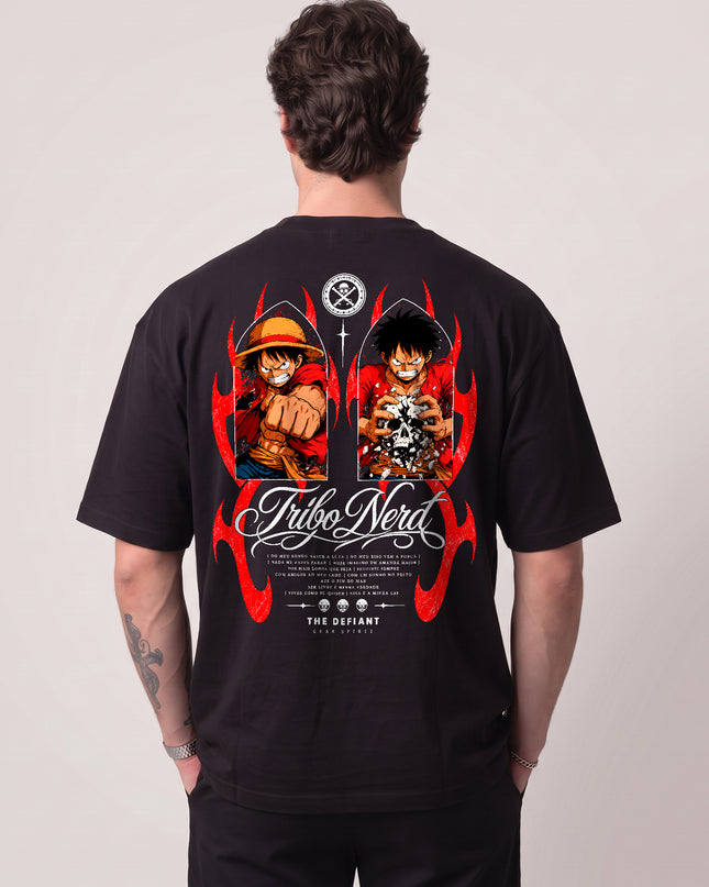 CAMISETA LUFFY VONTADE DO REI - ONE PIECE