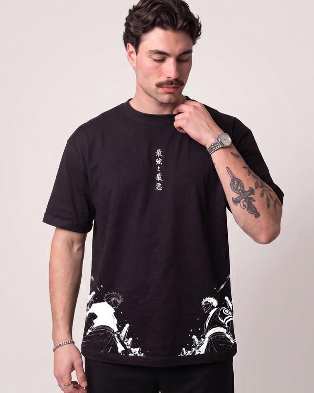 CAMISETA GOJO VS SUKUNA - BATALHA DOS MAIS FORTES | JUJUTSU KAISEN