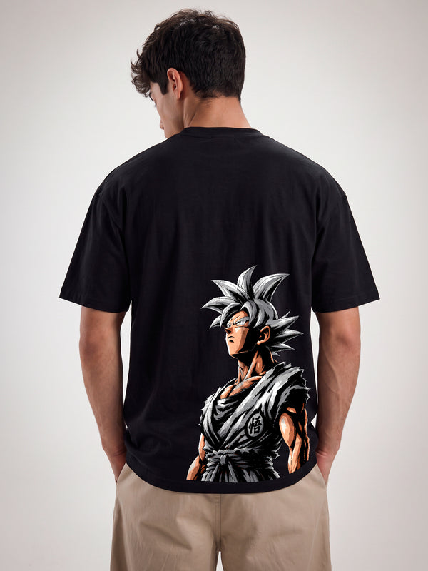 CAMISETA GOKU INSTINTO SUPERIOR – PODER ALÉM DOS LIMITES