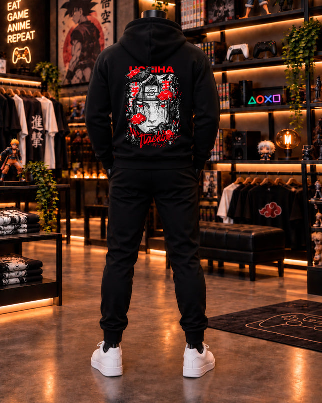 Moletom Itachi Uchiha – Corvos da Akatsuki | Naruto | Tribo Nerd