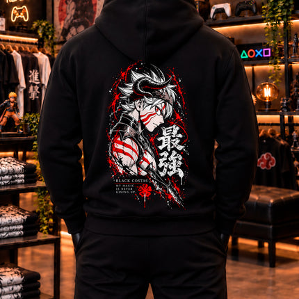 Moletom Asta – Poder Anti-Magia | Black Clover | Tribo Nerd