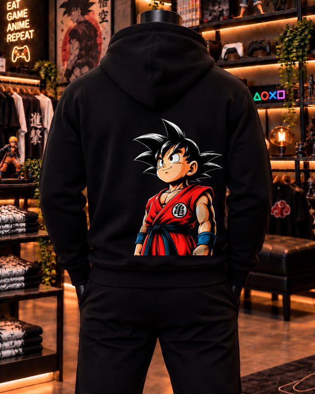 Moletom Goku Clássico – Dragon Ball | Frente e Costas