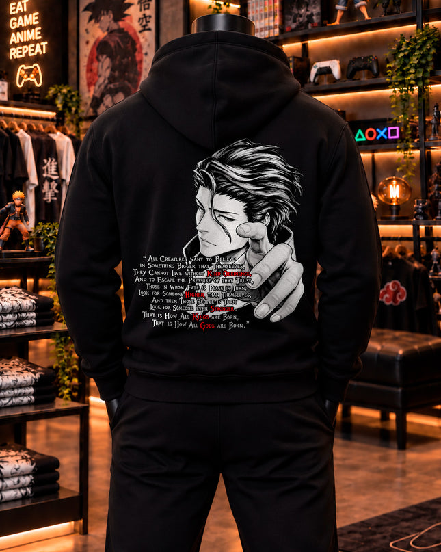 Moletom Aizen – Poder Absoluto | Bleach | Tribo Nerd