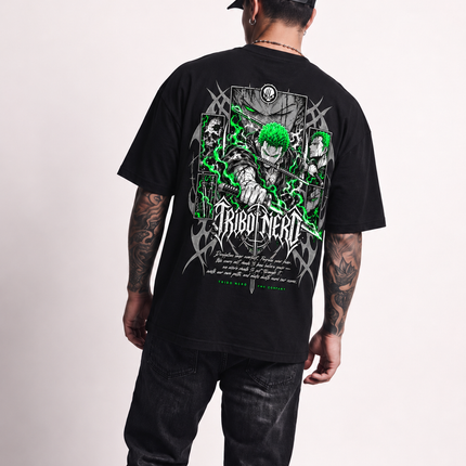 CAMISETA ZORO LÂMINA ESMERALDA - ONE PIECE