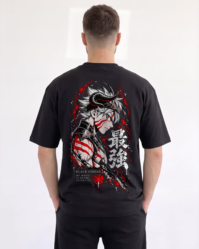 CAMISETA ASTA DEMON FORM – BLACK CLOVER