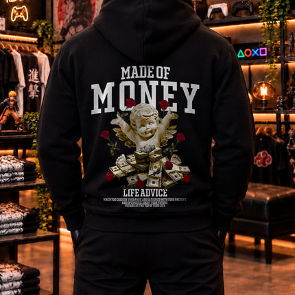 Moletom Made of Money – Life Advice