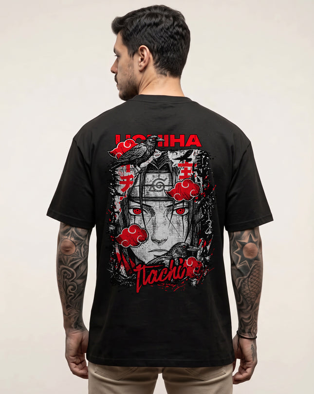 CAMISETA ITACHI UCHIHA – OLHAR AKATSUKI | NARUTO