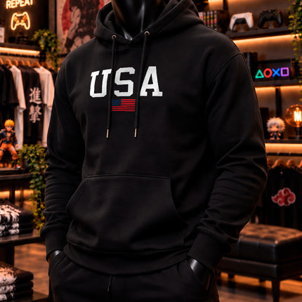 Moletom USA Classic – Estampa Bandeira Americana