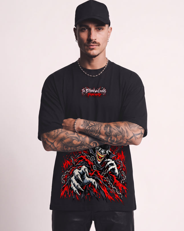 CAMISETA THE BATMAN WHO LAUGHS – RISADA SOMBRIA
