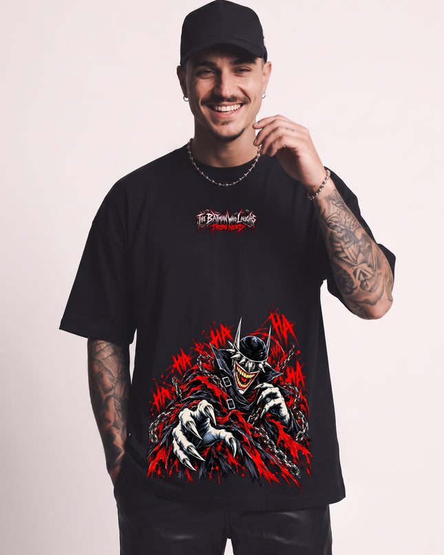 CAMISETA THE BATMAN WHO LAUGHS – RISADA SOMBRIA