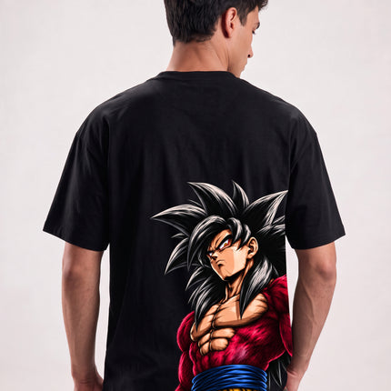 CAMISETA GOKU SSJ4 – INSTINTO SELVAGEM