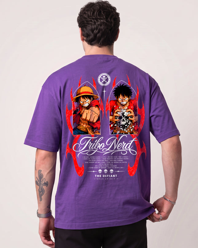 CAMISETA LUFFY VONTADE DO REI - ONE PIECE