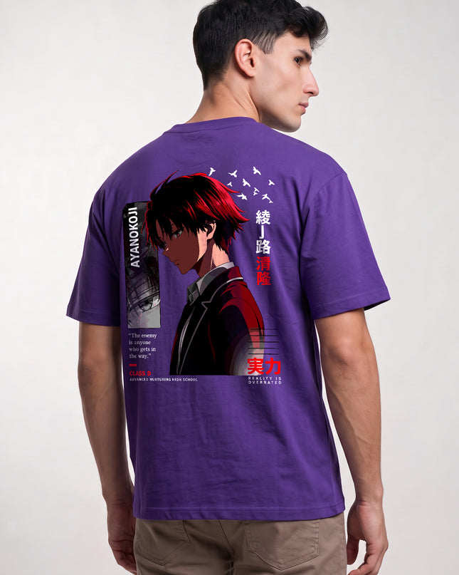 CAMISETA AYANOKOJI - CLASSROOM OF THE ELITE