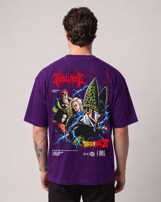 CAMISETA ANDROID SAGA – CELL & ANDROIDS | Tribo Nerd