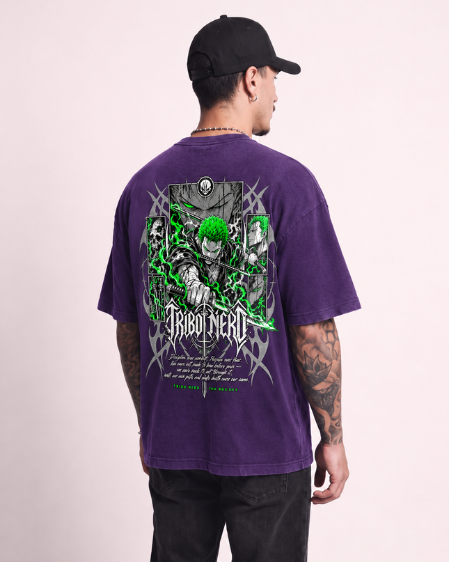 CAMISETA ZORO LÂMINA ESMERALDA - ONE PIECE