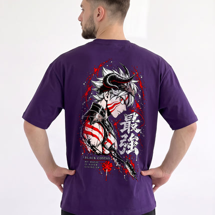 CAMISETA ASTA DEMON FORM – BLACK CLOVER