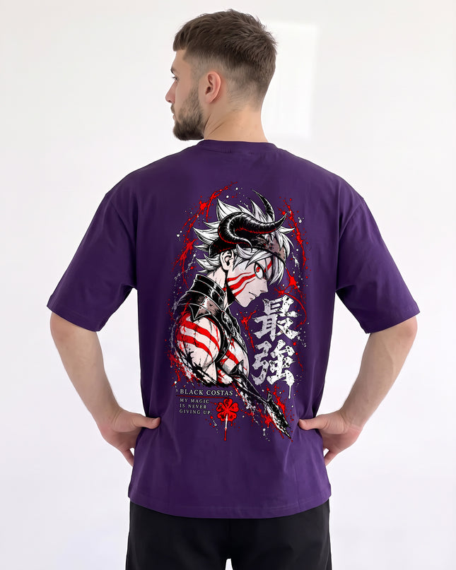 CAMISETA ASTA DEMON FORM – BLACK CLOVER