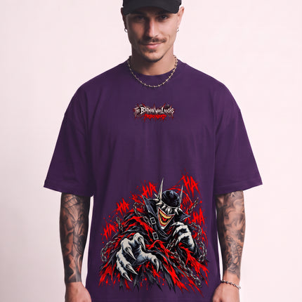 CAMISETA THE BATMAN WHO LAUGHS – RISADA SOMBRIA
