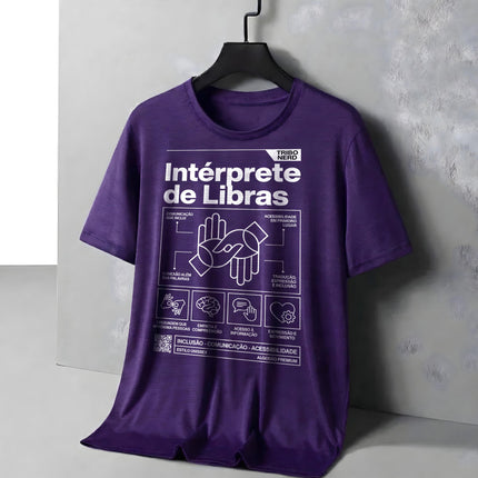 CAMISETA INTÉRPRETE DE LIBRAS