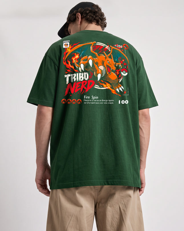 CAMISETA CHARIZARD FIRE SPIN - POKÉMON