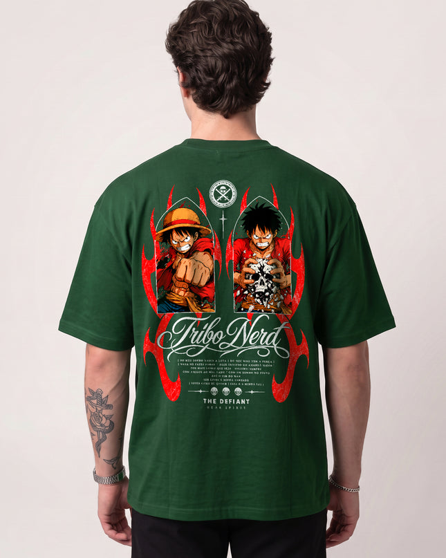 CAMISETA LUFFY VONTADE DO REI - ONE PIECE