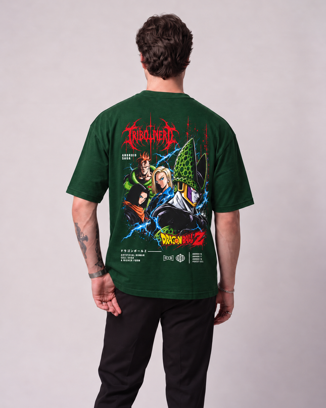 CAMISETA ANDROID SAGA – CELL & ANDROIDS | Tribo Nerd
