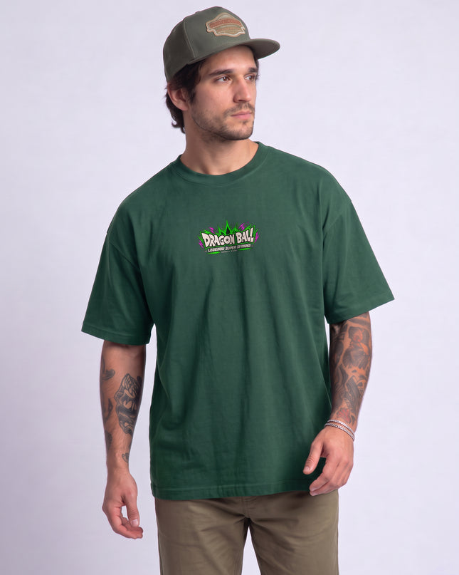 CAMISETA MASCULINA BROLY LENDÁRIO SUPER SAIYAJIN - PODER DOS DEUSES