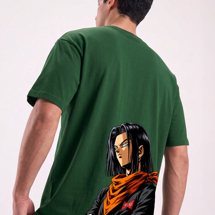 CAMISETA ANDROID 17 – RED RIBBON