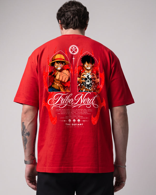 CAMISETA LUFFY VONTADE DO REI - ONE PIECE