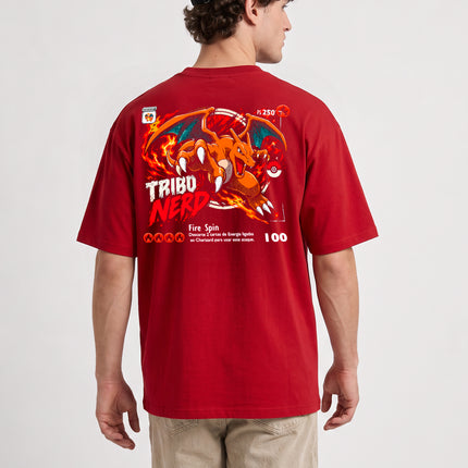 CAMISETA CHARIZARD FIRE SPIN - POKÉMON