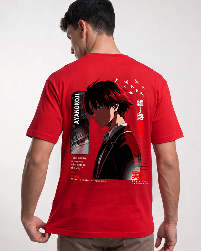 CAMISETA AYANOKOJI - CLASSROOM OF THE ELITE
