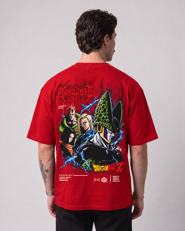 CAMISETA ANDROID SAGA – CELL & ANDROIDS | Tribo Nerd