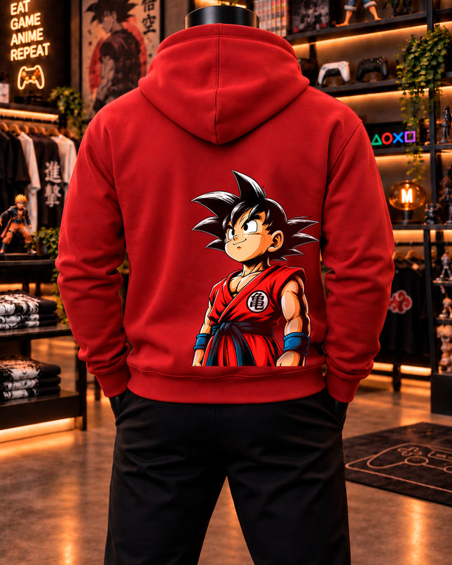 Moletom Goku Clássico – Dragon Ball | Frente e Costas