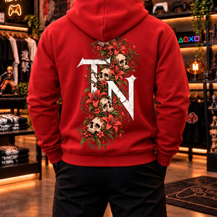 Moletom Reborn Skull – Caveiras & Flores