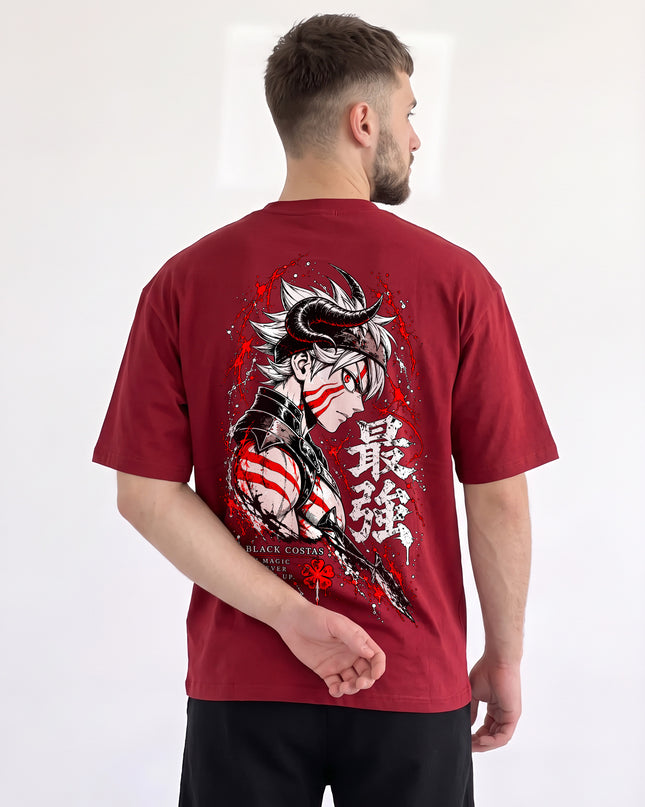 CAMISETA ASTA DEMON FORM – BLACK CLOVER