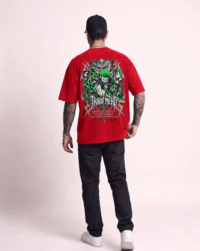 CAMISETA ZORO LÂMINA ESMERALDA - ONE PIECE