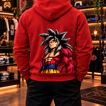 Moletom Goku SSJ4 – Dragon Ball | Estampa Frente e Costas