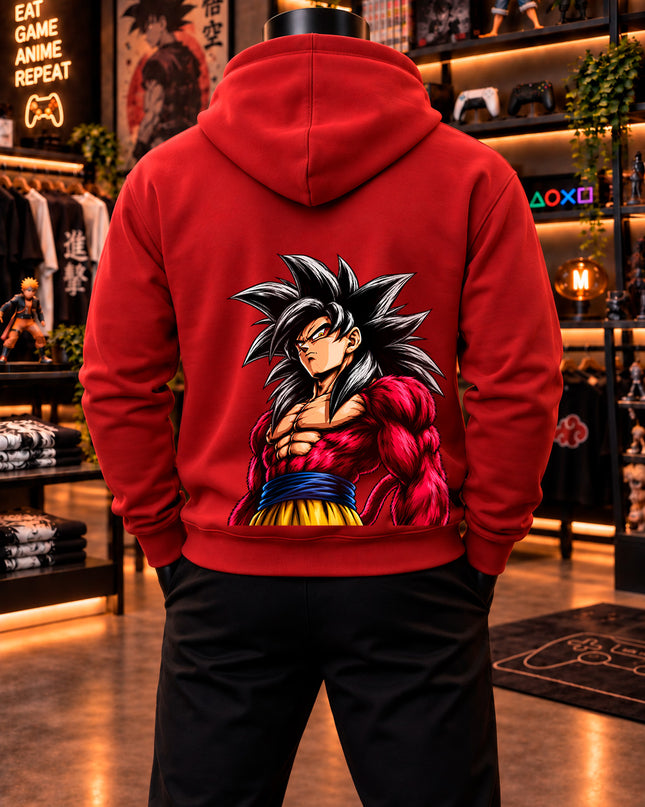 Moletom Goku SSJ4 – Dragon Ball | Estampa Frente e Costas