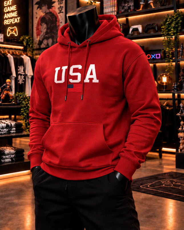 Moletom USA Classic – Estampa Bandeira Americana