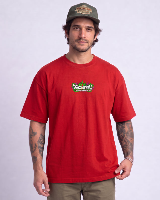 CAMISETA MASCULINA BROLY LENDÁRIO SUPER SAIYAJIN - PODER DOS DEUSES