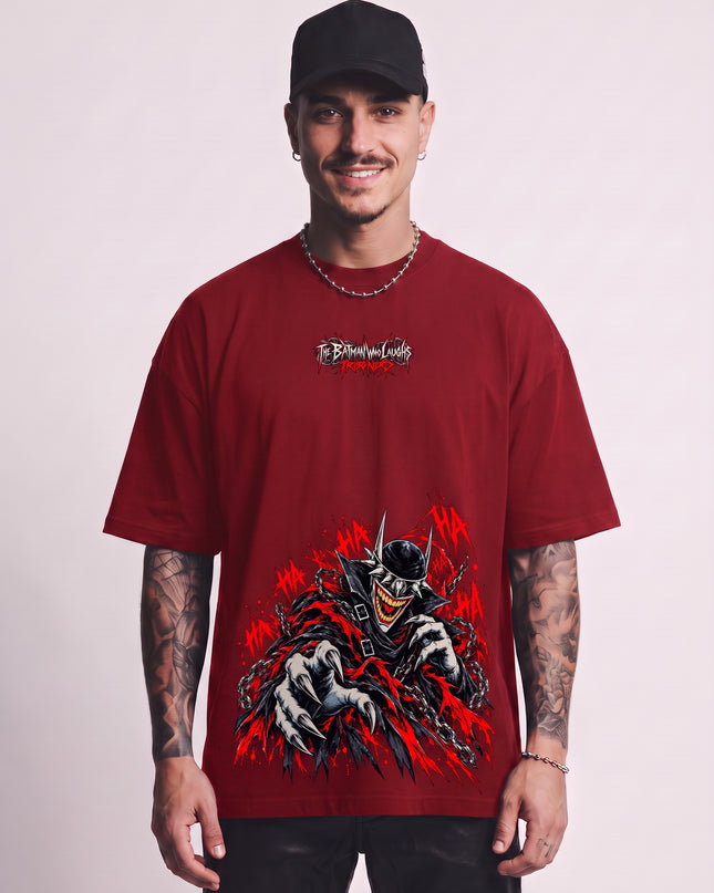 CAMISETA THE BATMAN WHO LAUGHS – RISADA SOMBRIA
