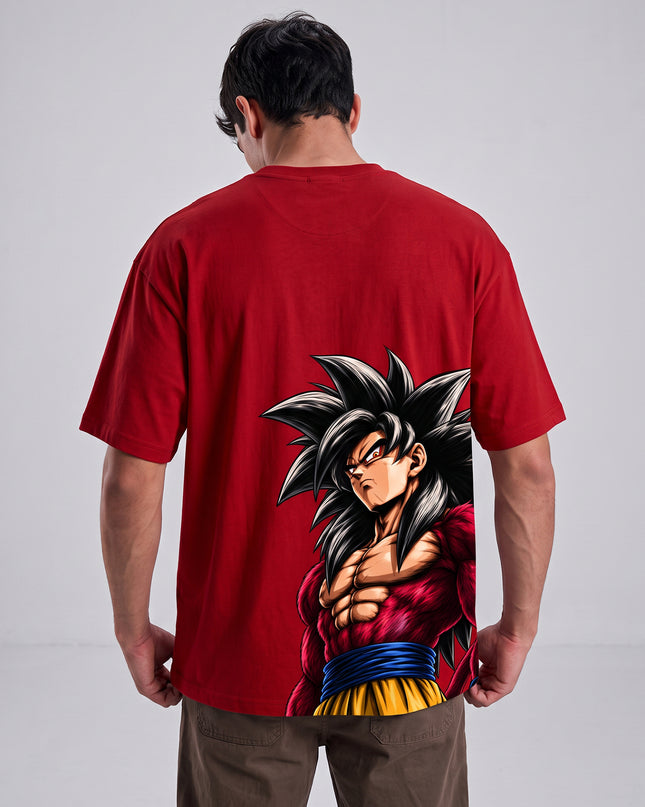 CAMISETA GOKU SSJ4 – INSTINTO SELVAGEM