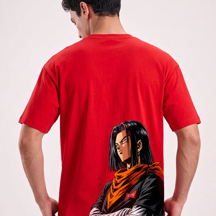 CAMISETA ANDROID 17 – RED RIBBON