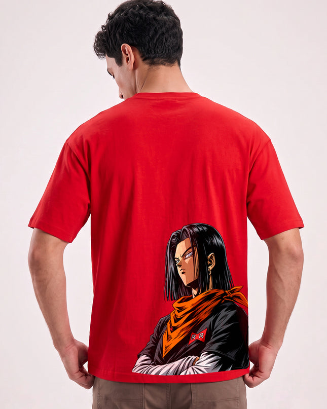 CAMISETA ANDROID 17 – RED RIBBON
