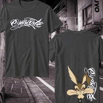 Camiseta Osasorte Coiote grafite