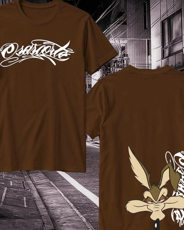 Camiseta Osasorte Coiote marrom