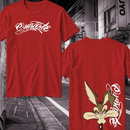Camiseta Osasorte Coiote vermelho