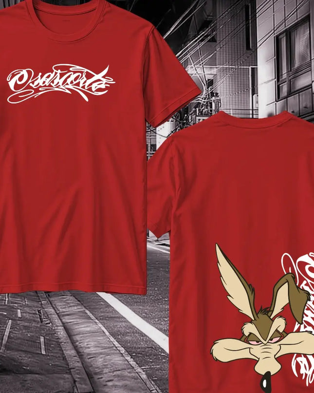 Camiseta Osasorte Coiote vermelho